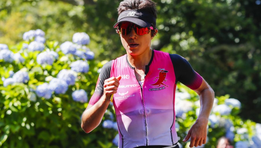 Bárbara Riveros se coronó como la campeona del Iron Man 70.3 de Pucón 2023