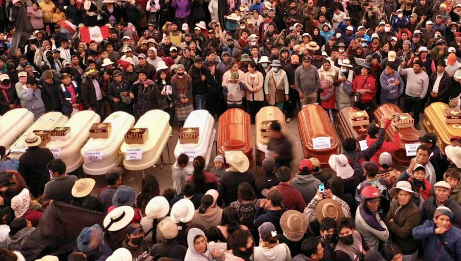 Confirman muerte de dirigente campesino durante protestas contra el Gobierno en Perú: ya van 46 fallecidos