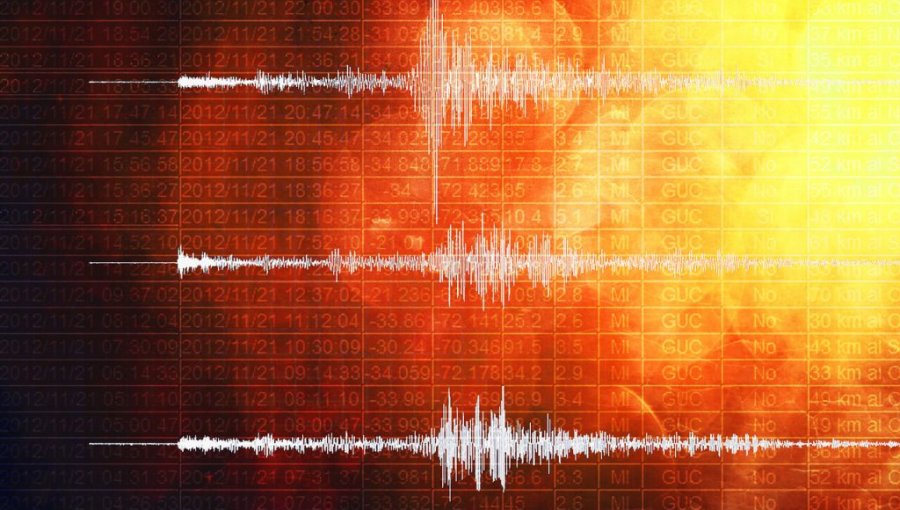 Dos sismos sobre magnitud 4 se registraron durante la madrugada en Chile