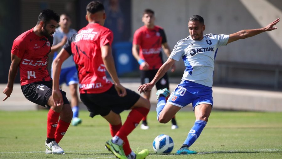 Universidad de Chile goleó a Unión San Felipe en su último amistoso de pretemporada