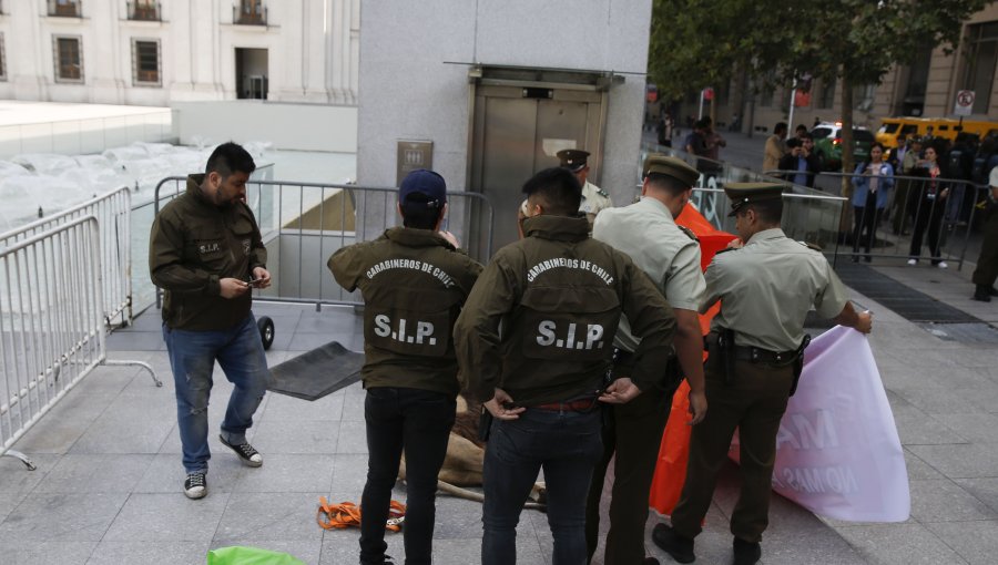 SAG rechaza protesta con león muerto frente a La Moneda y analiza la posible presentación de acciones legales
