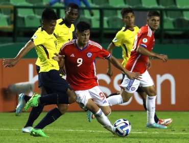 Chile hizo su estreno en el Sudamericano sub-20 con un polémico empate ante Ecuador