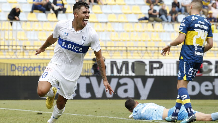 La UC goleó en trepidante encuentro a Everton en su debut de la temporada