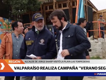 Valparaíso lanza campaña Verano Seguro para evitar accidentes en las playas