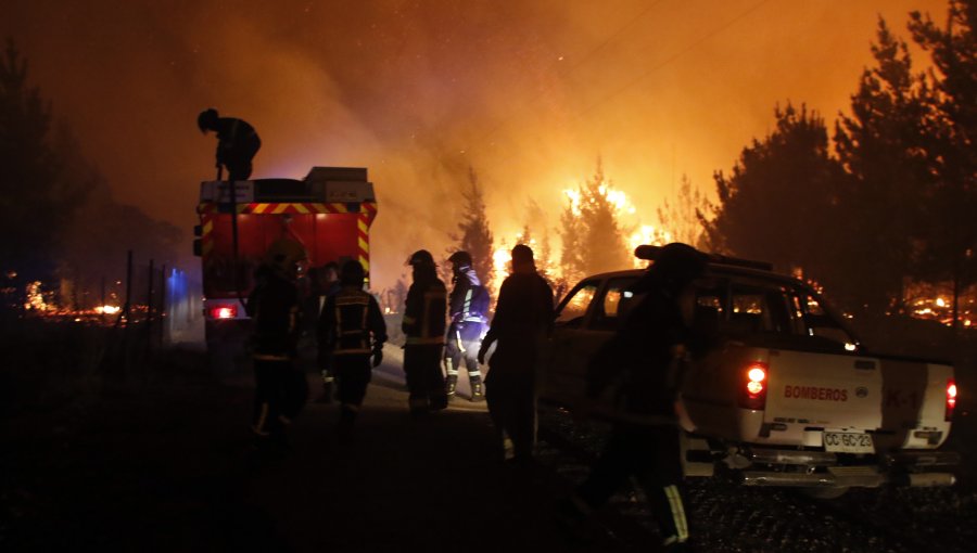 Incendio forestal en San Javier ha consumido una superficie de 2.600 hectáreas