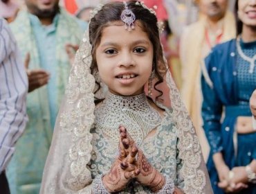 La niña india de 8 años heredera de un emporio de diamantes que decidió ser monja
