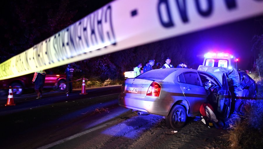 Ocho personas fallecen tras colisión frontal en ruta que une La Serena y Vicuña