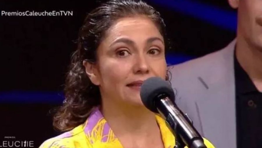Tamara Acosta lanzó emotivo mensaje al triunfar en los Premios Caleuche 2023: “No quiero llorar”