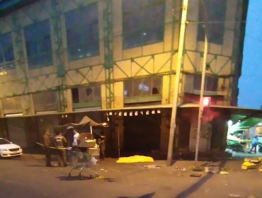 Un hombre falleció tras riña en las afueras del Mercado Cardonal de Valparaíso: detienen a presunto autor del homicidio