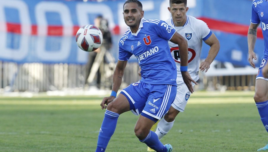 Federico Mateos sufrió una lesión y estará varias semanas fuera de las canchas en Universidad de Chile