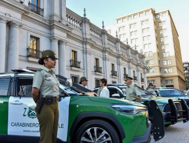 Carabineros recibió 150 nuevos vehículos que serán distribuidos en diferentes unidades operativas del país