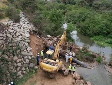 Superintendencia cursa millonaria multa a Esval por fallas reiteradas en tubería que transporta las aguas servidas de Quilpué y Villa Alemana