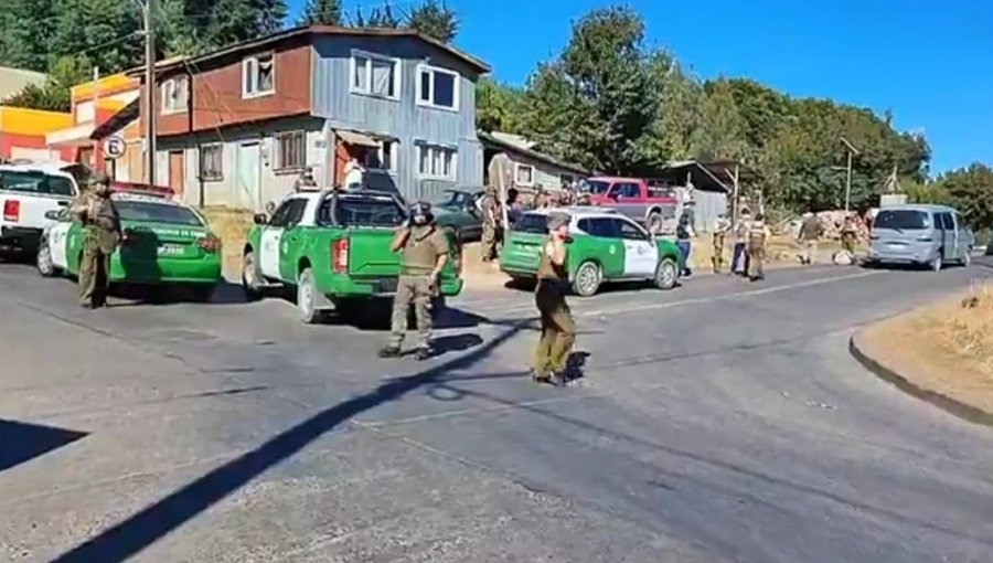 Carabineros dio muerte de un disparo a delincuente durante operativo por robo de camión en Nueva Imperial