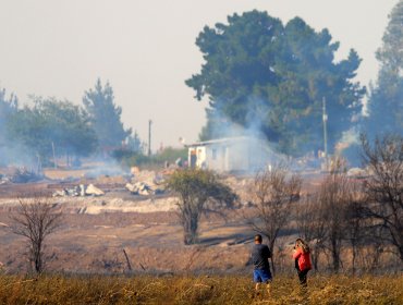 Balance incendios forestales: 39 en combate, 107 viviendas con daños y 8 mil hectáreas afectadas