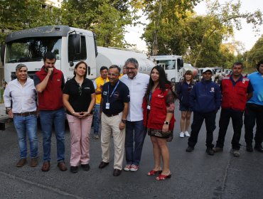 Municipalidades de la Región Metropolitana enviaron ayuda a las regiones afectadas por incendios