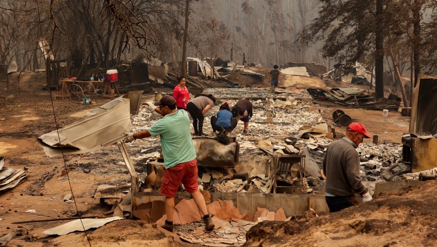 Santa Juana: El 50% de las viviendas rurales han sido consumidas por las llamas