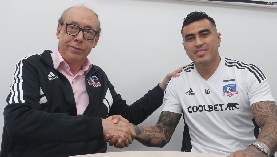 Darío Lezcano fue oficializado como nuevo refuerzo de Colo-Colo: "Vine para ser campeón"