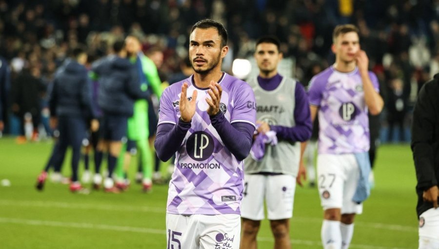 Gabriel Suazo fue titular en clasificación del Toulouse a cuartos de final de la Copa de Francia