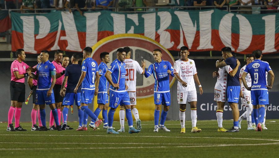 Unión Española rescató un empate con un jugador menos ante Audax Italiano en intenso Clásico de Colonias