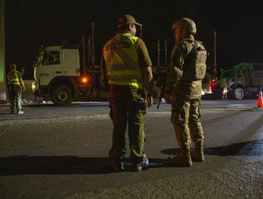 28 comunas de Ñuble, Biobío y La Araucanía vivieron su primera jornada de toque de queda por incendios forestales