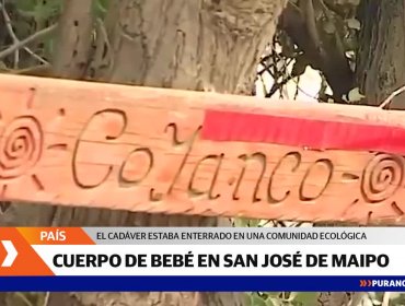 PDI investiga hallazgo de recién nacido enterrado ilegalmente en un fundo de San José de Maipo