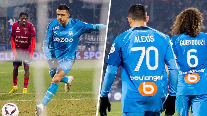 Fútbol de Francia: Alexis Sánchez fue el héroe de un Olympique con dos goles que le permiten acercarse al PSG
