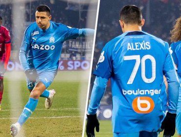 Fútbol de Francia: Alexis Sánchez fue el héroe de un Olympique con dos goles que le permiten acercarse al PSG