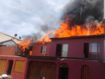 Dramático incendio en Iquique: Menor de solo 8 años no logró escapar de las llamas y falleció asfixiado