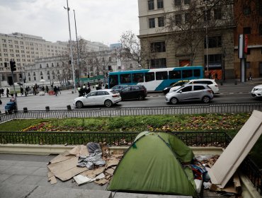 Gobernador Metropolitano emplazó al Ministerio de Desarrollo Social a desarrollar estrategia por presencia de carpas en la Alameda