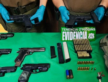 Migrante irregular fue detenido en Valparaíso: portaba mochila con siete armas de fuego y más de 100 municiones sin percutar
