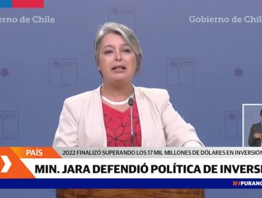 Gobierno asegura que Chile superó los 17 mil millones de dólares en inversión en 2022