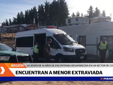 Con vida fue encontrada adolescente extraviada en medio de un incendio forestal en Coelemu, región del Ñuble