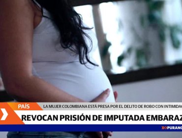 Imputada por robo salió de prisión preventiva por embarazo de alto riesgo