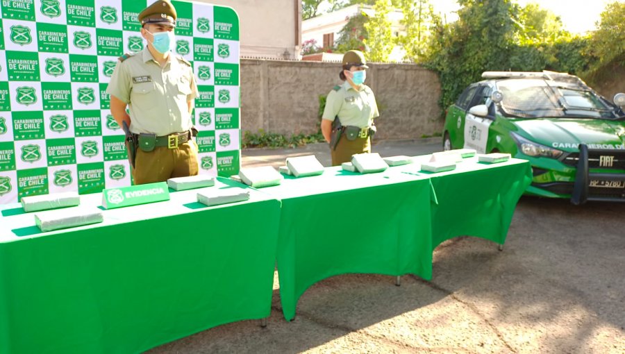 Cae líder de una organización transnacional de clorhidrato de cocaína