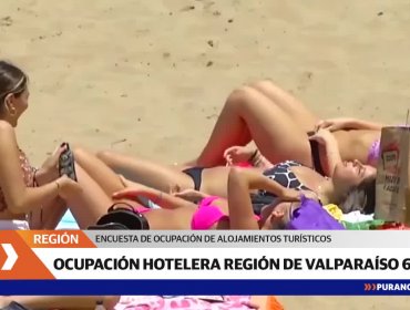 Ocupación hotelera durante la primera quincena de febrero en la región de Valparaíso alcanzó un 66,8%