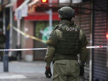 Fiscalía instruye diligencias policiales tras hallar artefacto sin detonar en Las Condes