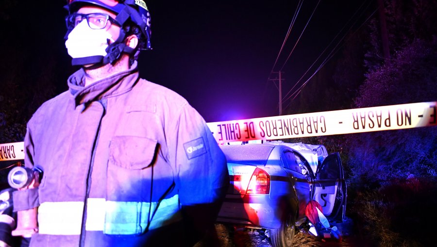 Fatal accidente de tránsito en ruta que une Concepción con Florida