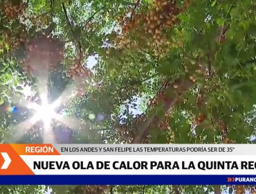 Declaran Alerta Temprana Preventiva por altas temperaturas en diversas comunas de región de Valparaíso