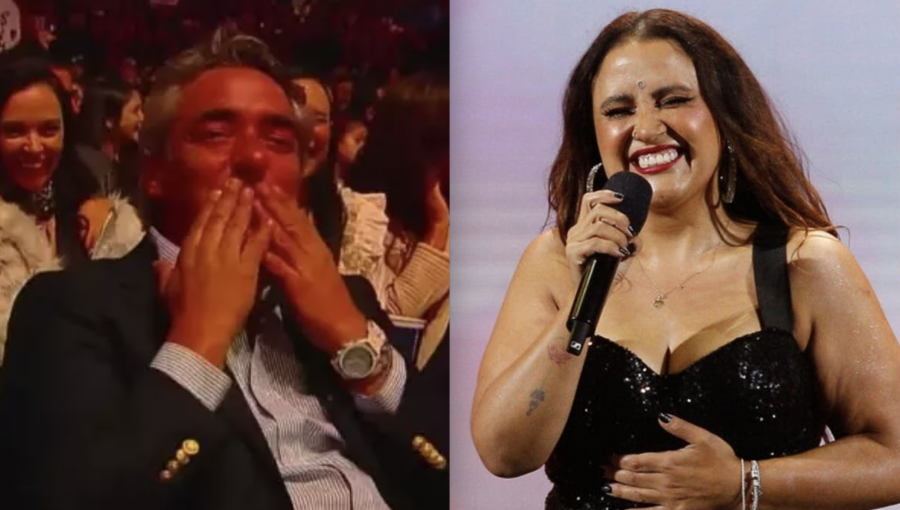 Pamela Leiva lanzó atrevida broma a José Luis Repenning en medio de su rutina en Viña 2023: “Él tiene polola”