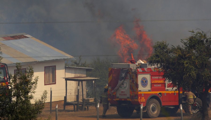1.985 viviendas han resultado destruidas por incendios forestales en la zona centro-sur