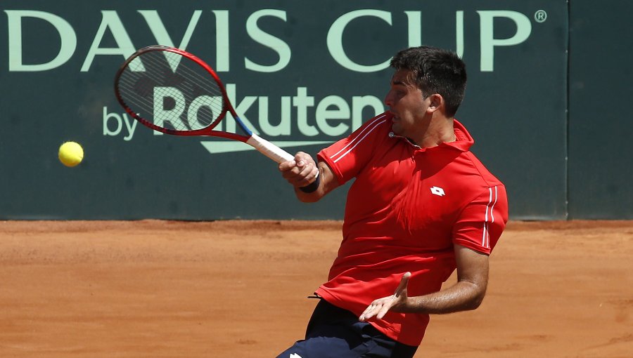 La lluvia obligó a suspender el duelo entre Barrios y Fognini en Río de Janeiro