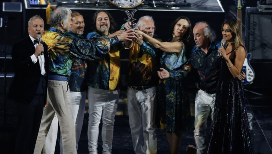 “Los Jaivas” es galardonado con Gaviota de Platino en Viña 2023