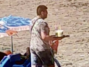 Vendedor ambulante amenazó con matar con un cuchillo carnicero al concesionario de la playa La Boca de Concón