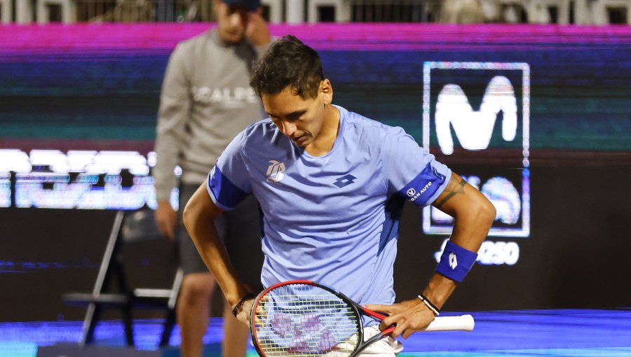 Alejandro Tabilo estuvo cerca del milagro, pero terminó cayendo en su debut en el Chile Open