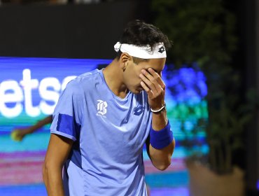 Alejandro Tabilo tras caer en el ATP de Santiago: "Duele mucho porque es en casa"