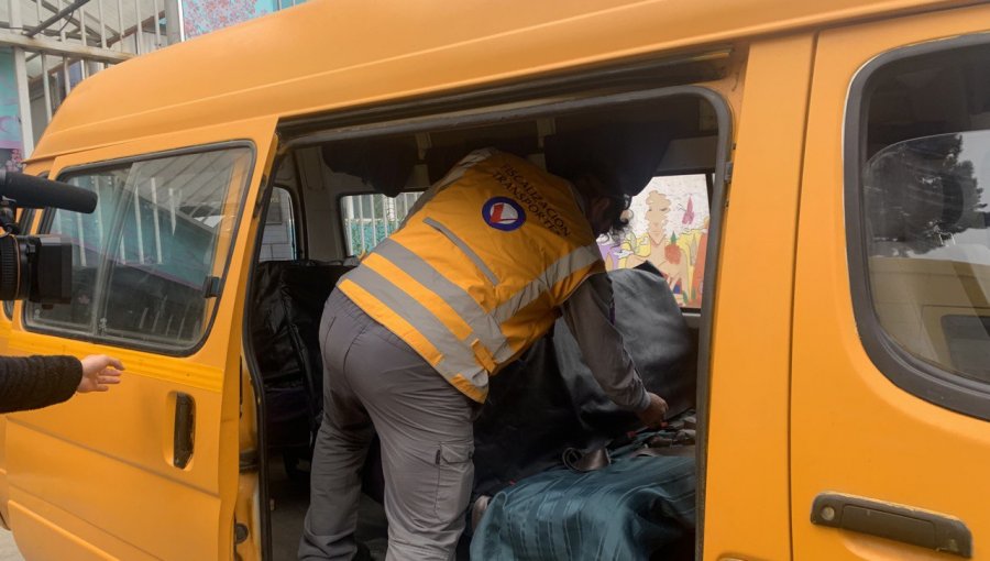 Autoridades fiscalizan transportes escolares en la antesala al regreso a clases en Viña del Mar