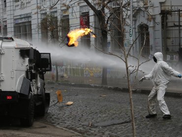 Carabineros alista estrategia ante el eventual regreso de las manifestaciones escolares en el centro de Santiago