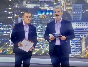 El grosero "fail" de Juan Cristóbal Guarello en el noticiero de Canal 13