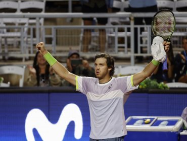 Nicolás Jarry avanzó a los cuartos de final del Chile Open tras vencer a Diego Schwartzman