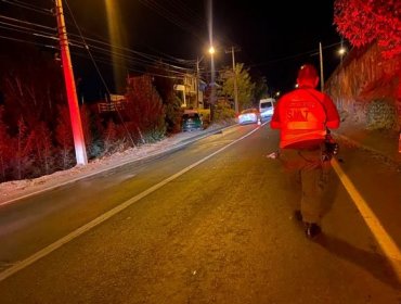Investigan fatal atropello de un peatón en Quirihue: conductor huyó sin prestar auxilio a la víctima